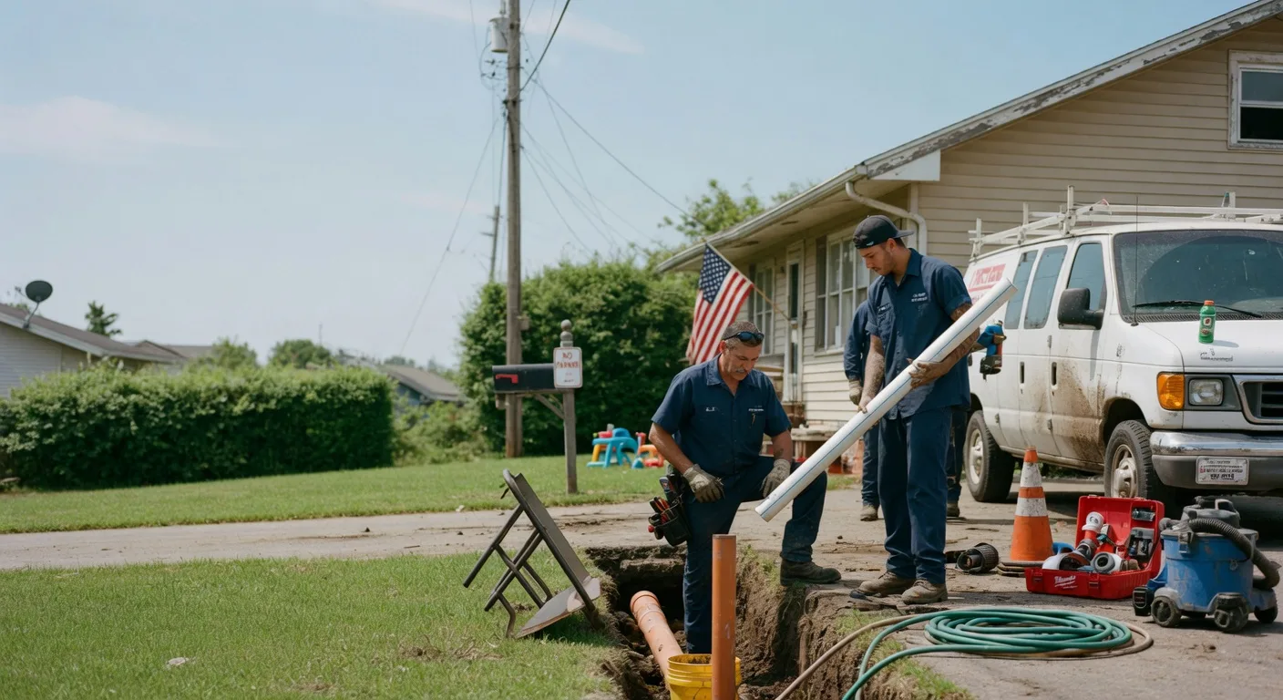 Sewer Line Inspection in Gasburg, VA